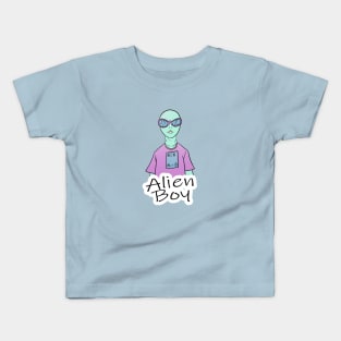 alien boy Kids T-Shirt